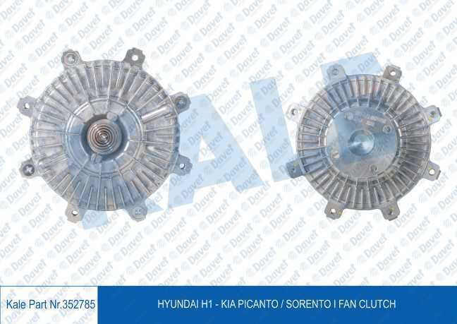 KALE 352785 Fan Termik Hyundai H1 - Kia Picanto / Sorento I